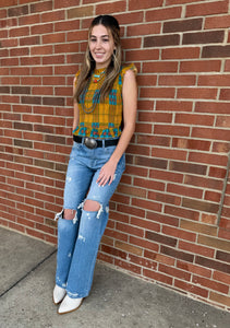 The Mansfield Wide-Leg Jeans