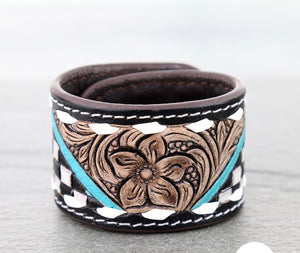 The Sanger Leather Bracelet