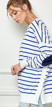 Load image into Gallery viewer, The Crowley Stripe Sweater 1X-3X
