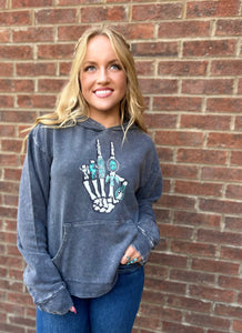 The Skelton Rock Hoodie S-L