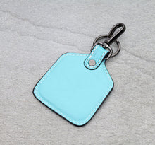 Load image into Gallery viewer, The Prairie Turquoise Tooled Key Chain
