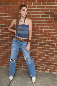 The Mansfield Wide-Leg Jeans