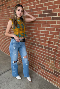 The Mansfield Wide-Leg Jeans