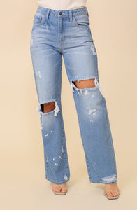 The Mansfield Wide-Leg Jeans