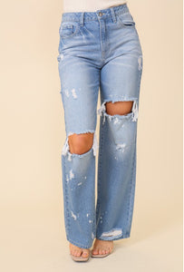 The Mansfield Wide-Leg Jeans