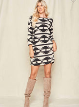 Load image into Gallery viewer, The Wild Bandita Aztec Dress S-3X
